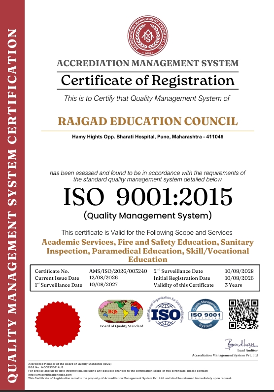 Rajgad Education Council Certification